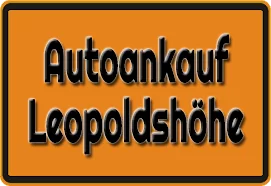 Autoankauf Leopoldshöhe